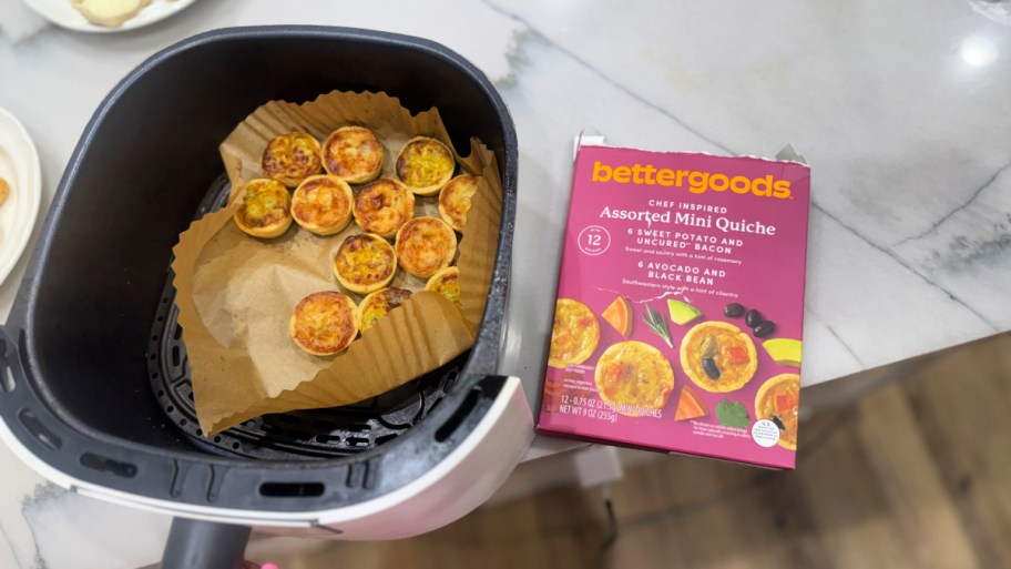 bettergoods mini quiche in the air fryer 