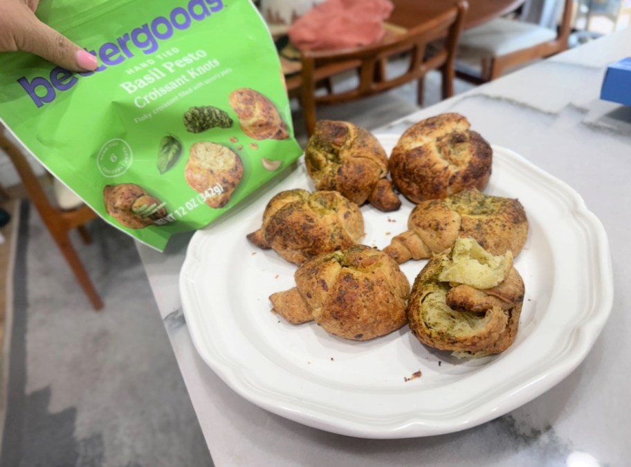 bettergoods pesto knots