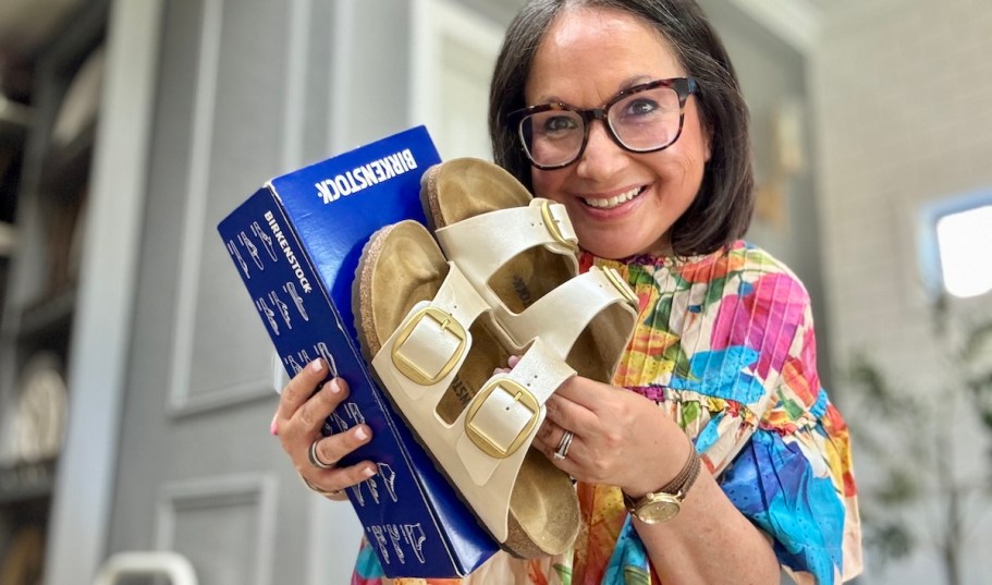 Birkenstock Arizona Big Buckle Sandals Under $90 Shipped! (Collin, Sara, & Lina LOVE These!)