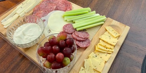 Bamboo Charcuterie Cheese Board Set Only $16.49 on Amazon (Reg. $36)