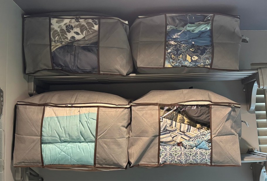 Foldable Storage Tote 6-Pack Only $10.99 on Amazon