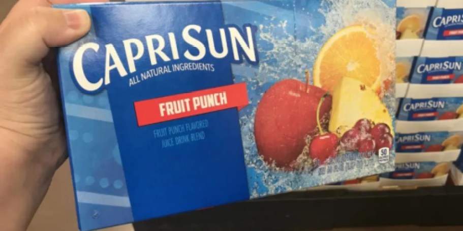 Capri Sun 40-Count Just $7.41 Shipped on Amazon (Only 18¢ Per Pouch!)