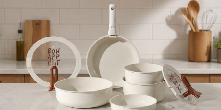 Carote Cookware Sets Only $39.99 Shipped on Amazon (Reg. $80)