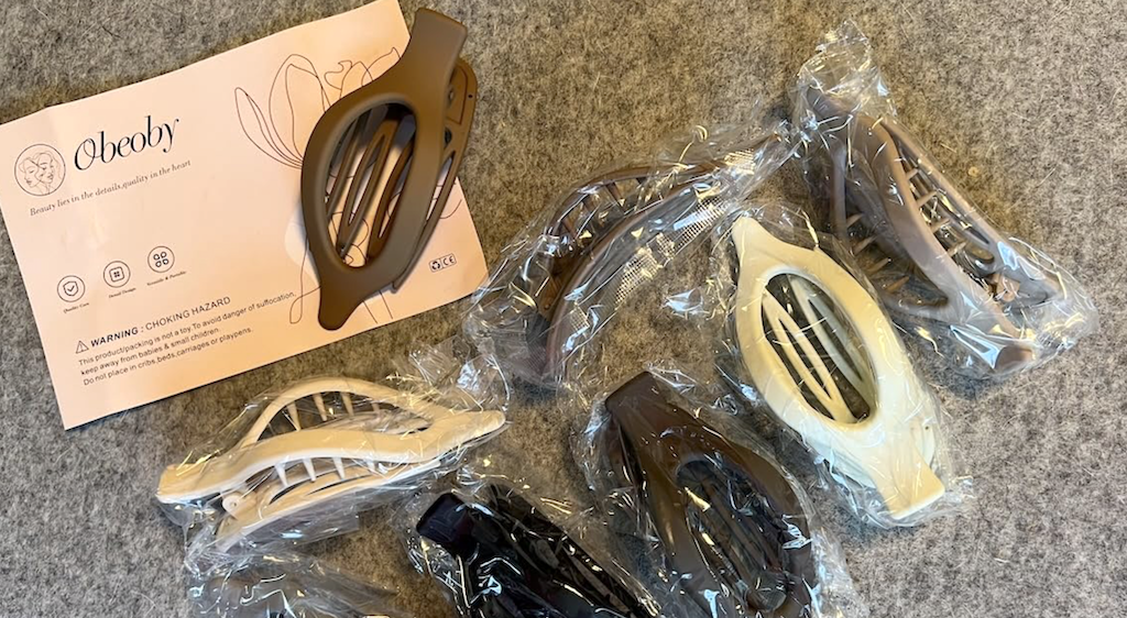 Claw Hair Clip Multi-Packs from $3.40 on Amazon