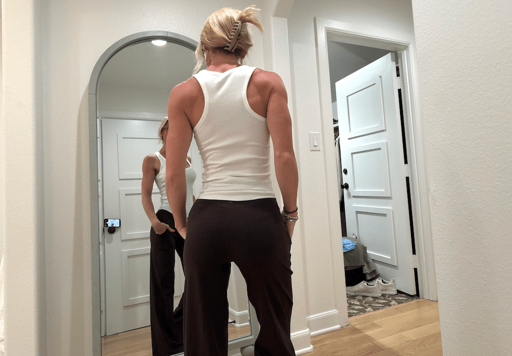 Collin standing in closet 