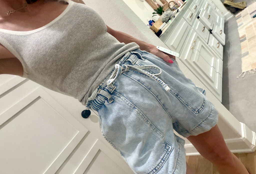 Trendy Walmart Time and Tru Drawstring Shorts (Collin Tested & Approved!)