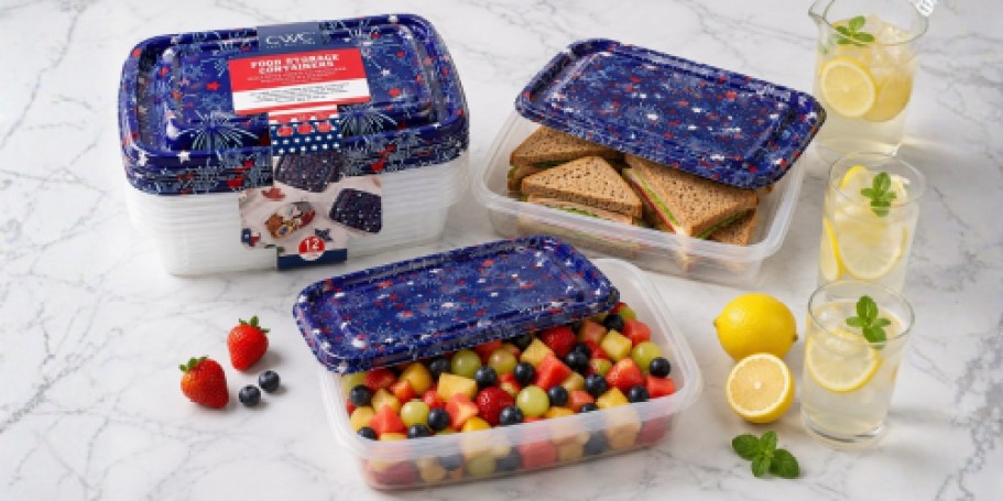 Cook With Color Patriotic Food Storage Containers 6-Pack Just $3.50 on Walmart.com