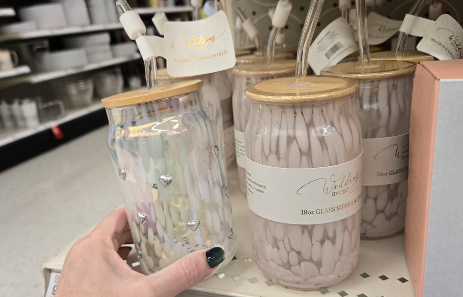 cook with color glass tumbler