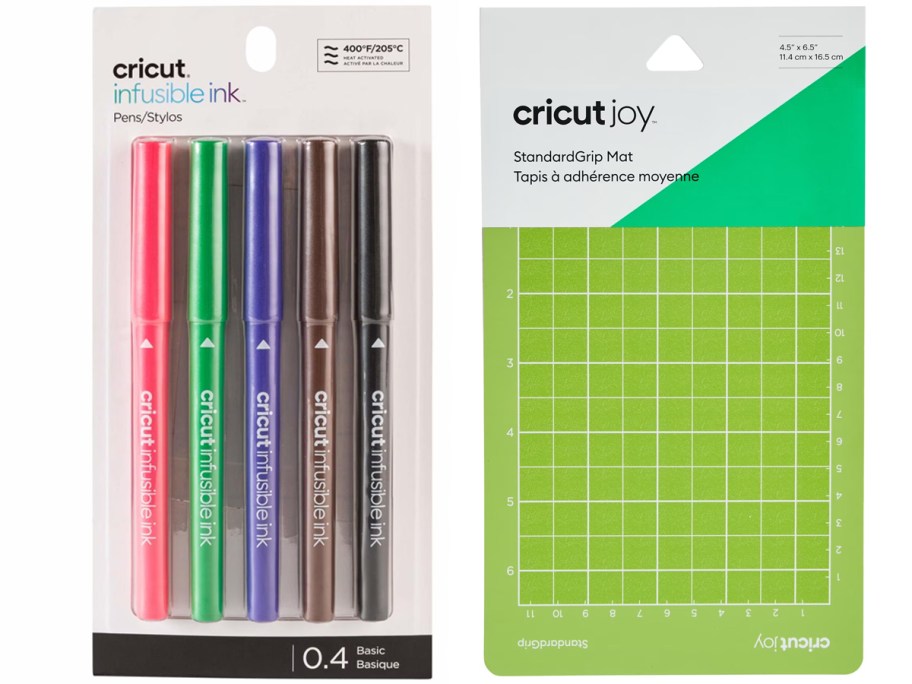 cricut 5 pack of pens and gripmat 
