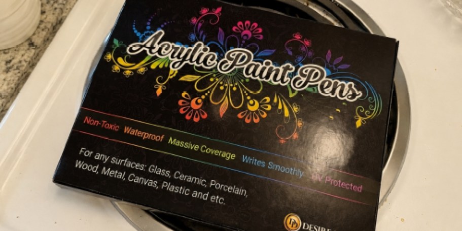 Dual-Tip Acrylic Paint Pens 26-Count Just $4.49 Shipped on Amazon