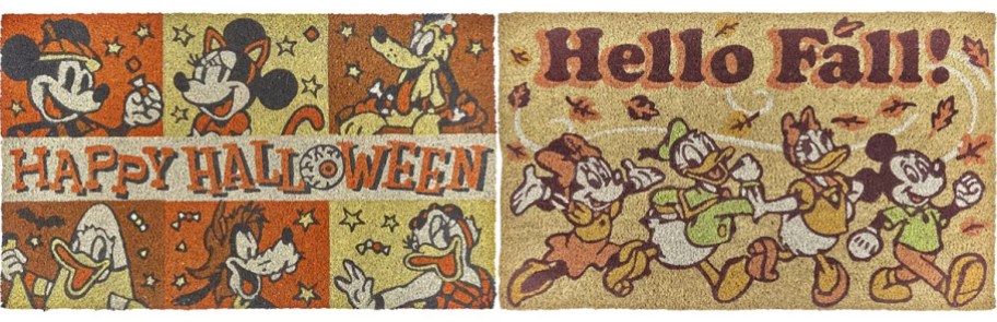 mickey mouse and friends coir doormats