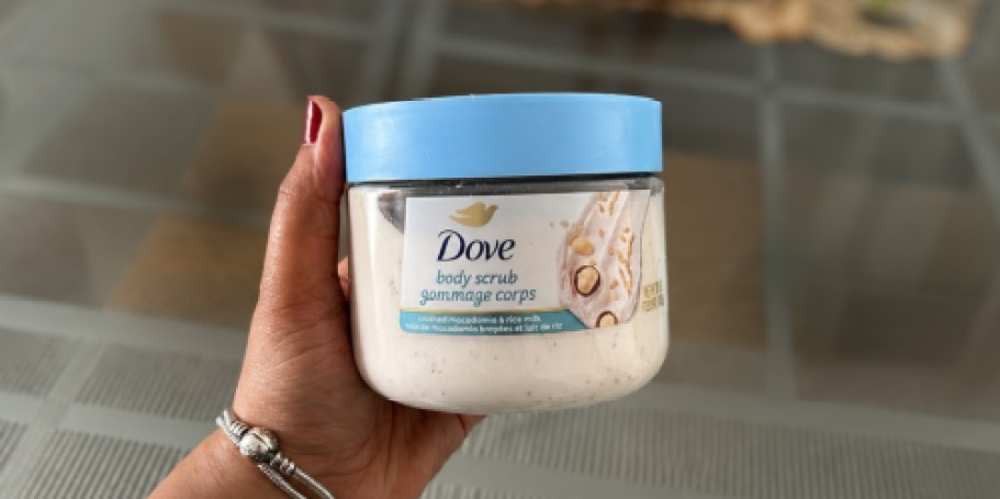 THREE Dove Body Scrubs Just $4.52 Each Shipped on Amazon (Reg. $8)