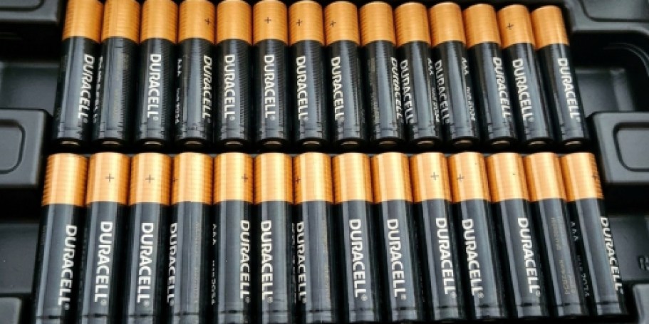 TWO 28-Packs of Duracell AAA Batteries Just $25.95 on Amazon (Reg. $50)