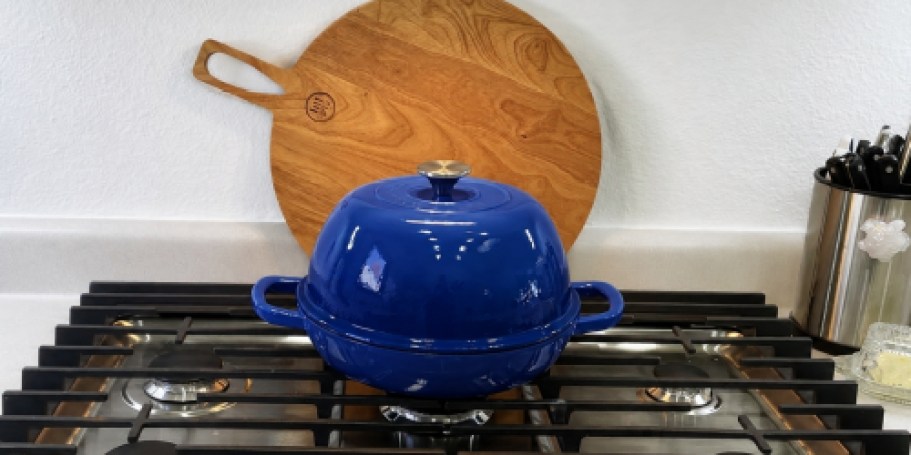 Cast Iron Bread Dutch Oven Just $29.99 Shipped for Prime Members – Perfect for Sourdough