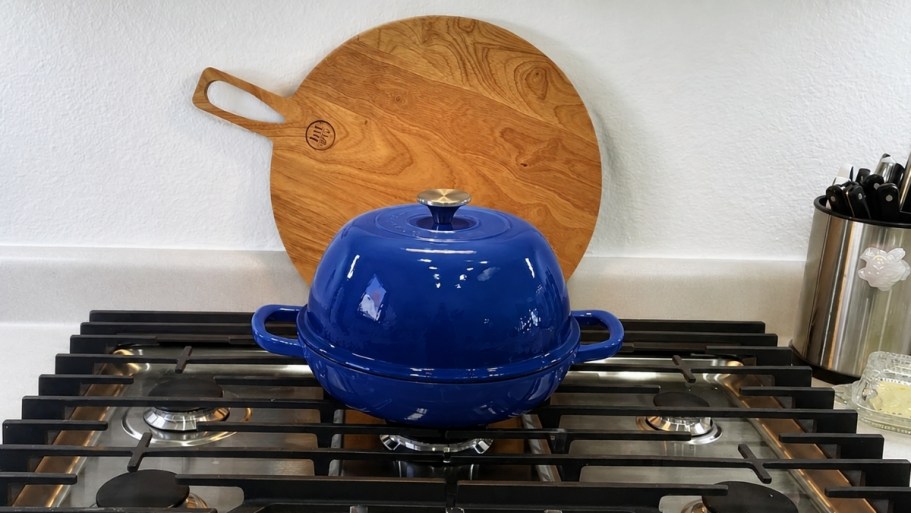 Cast Iron Bread Dutch Oven Just $29.99 Shipped for Prime Members – Perfect for Sourdough