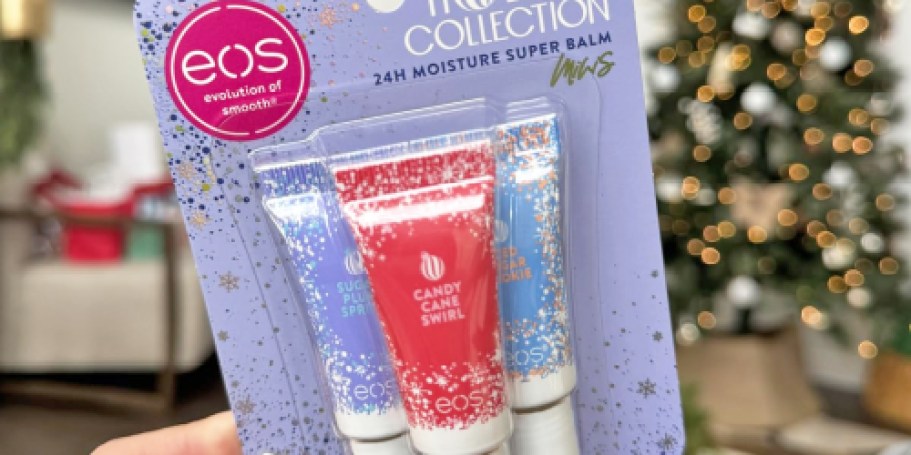 eos Holiday Mini Lip Balm Set Only $4 Shipped on Amazon (Reg. $11)