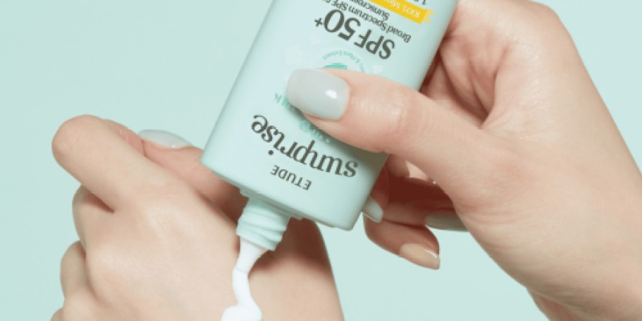 ETUDE SPF 50+ Mineral Sunscreen Just $6.83 Shipped on Amazon (Reg. $19)