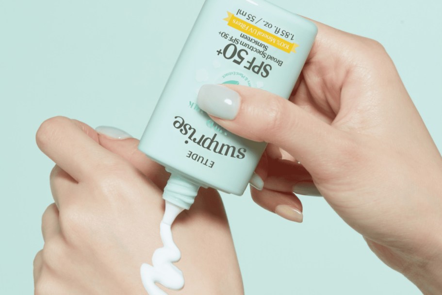 ETUDE SPF 50+ Mineral Sunscreen Just $6.83 Shipped on Amazon (Reg. $19)