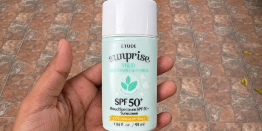 SPF 50+ Mineral Sunscreen Just $5.41 Shipped on Amazon (Reg. $19)
