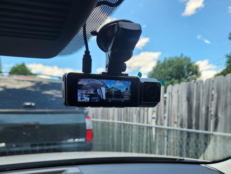4K Front & Rear Dash Cam Just $44.45 Shipped on Amazon (Reg. $130)