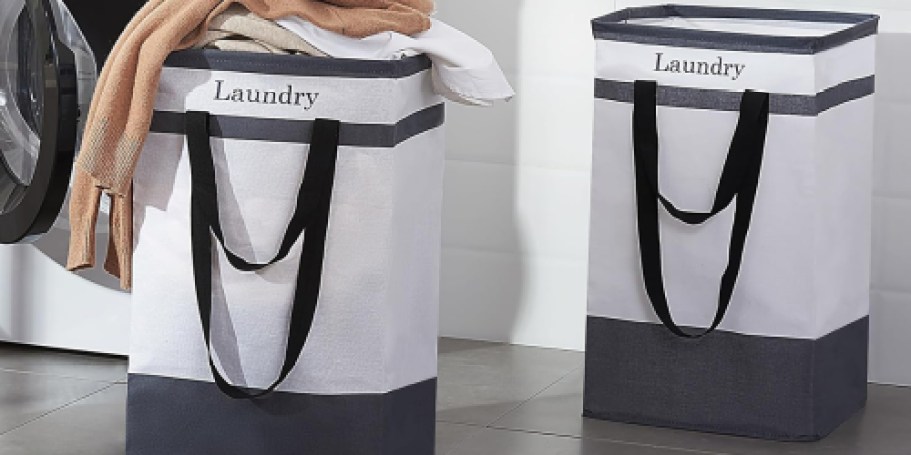 Laundry Basket 2-Pack ONLY $9.99 on Amazon (Just $5 Each!)