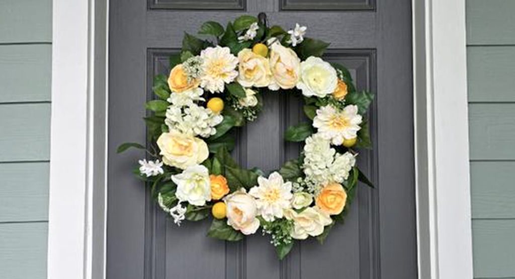 Large Summer Floral Wreaths from $23 on SamsClub.com