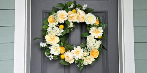 Large Summer Floral Wreaths from $19.71 on SamsClub.com