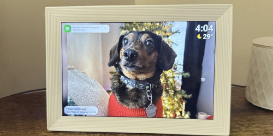Digital Picture Frame Only $35.99 Shipped w/ Amazon Prime (Reg. $70) | Father’s Day Gift!