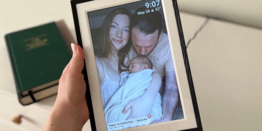 Digital Picture Frame Only $35.99 Shipped w/ Amazon Prime (Reg. $70) | Father’s Day Gift!