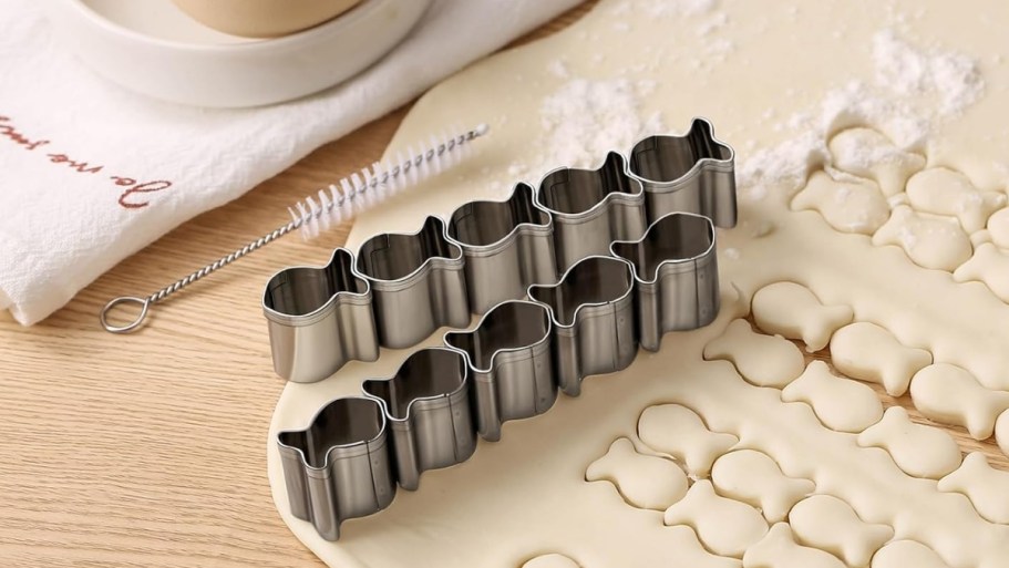 Goldfish Cracker Cutters Set Only $5 on Amazon (Reg. $10) | Make Fun Homemade Snacks!