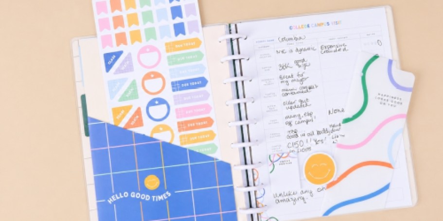 Up to 90% Off Happy Planners & Accessories + FREE Shipping | Prices from 98¢