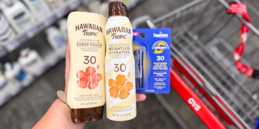 *HOT* Over $25 Worth Of Sunscreen ONLY $7.97 After CVS Rewards