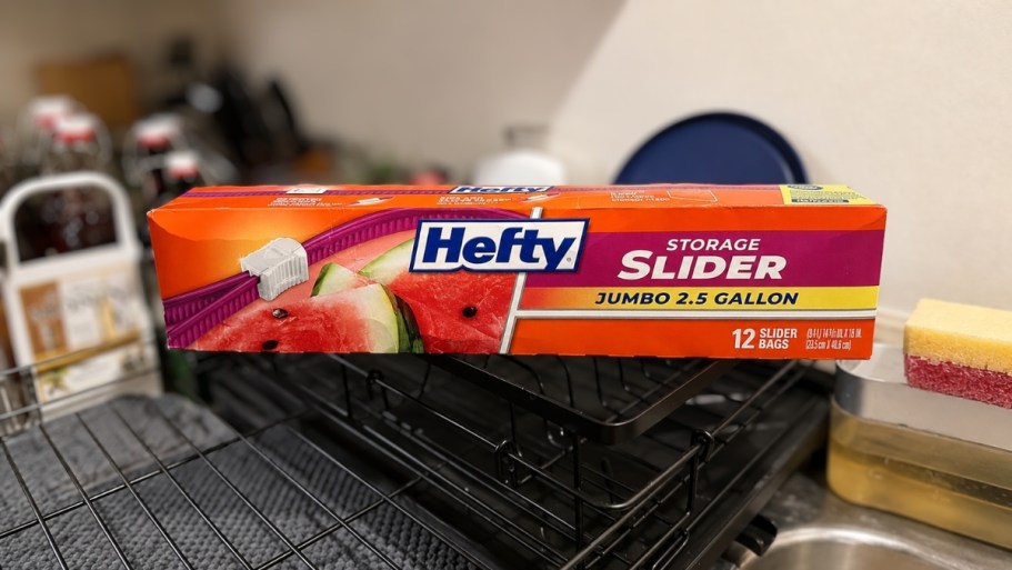 Stock Up: 2 Boxes of Hefty Jumbo Slider Storage Bags Just $5 Shipped on Amazon