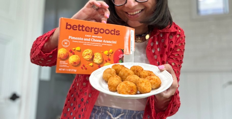 holding frozen yet cooked bettergoods appetizer