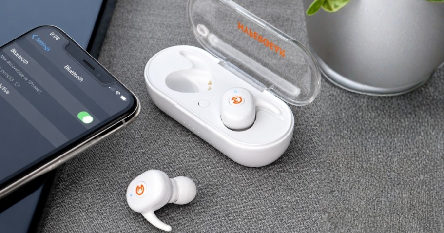HyperGear Wireless Bluetooth Earbuds w/ Charging Case Just $7.99 Shipped (Reg. $40)