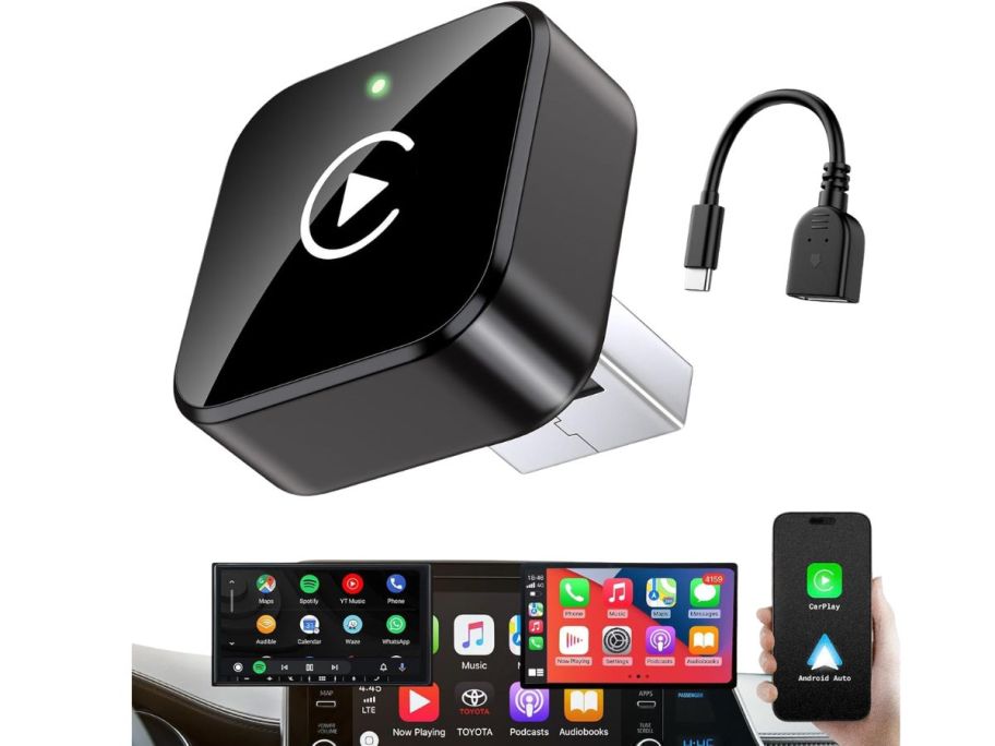 iGENJUN Apple Wireless CarPlay Adapter for iPhone