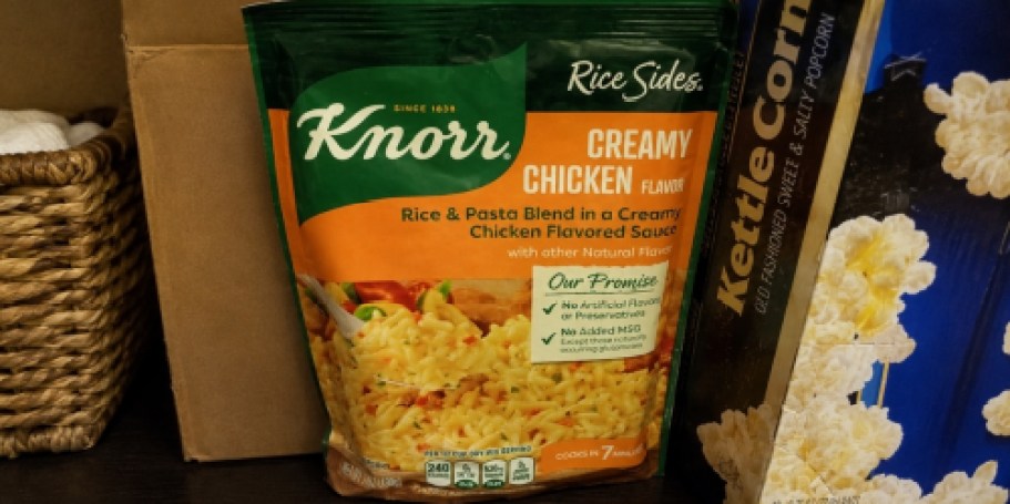Knorr Pasta & Rice Sides 8-Pack Just $5.50 Shipped on Amazon (Only 69¢ Each)