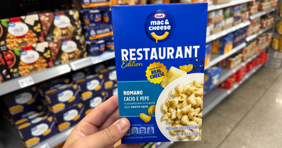 Your Favorite Blue Box Got a Glow Up: Kraft Just Dropped Fancy New Mac & Cheese!