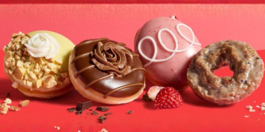 Krispy Kreme Spring Doughnuts Available Now (+ New Flavor Coming Soon!)