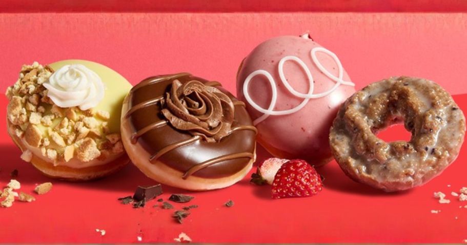 Krispy Kreme Spring Doughnuts Available Now (+ New Flavor Coming Soon!)