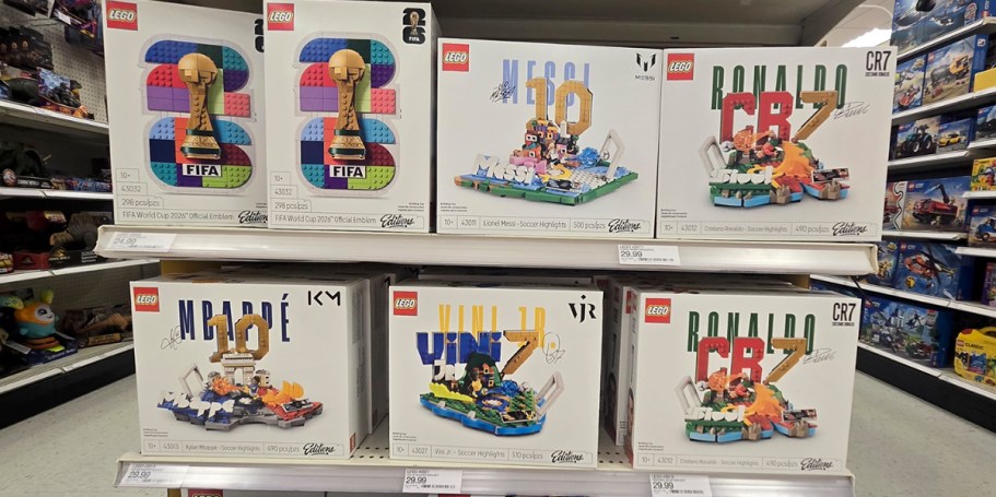 New LEGO Soccer Sets Available Now | Lionel Messi, Cristiano Ronaldo, & More