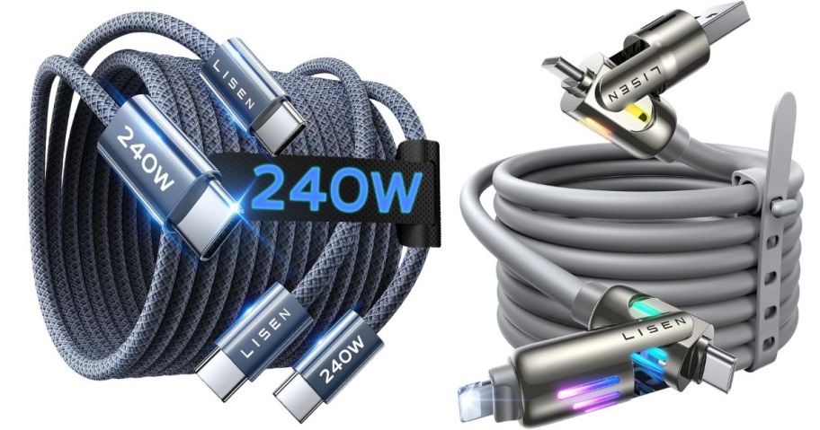 lisen charging cables