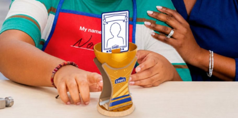 FREE Lowe’s Kids Workshop on 6/13: Register Now to Build a Trophy Cup