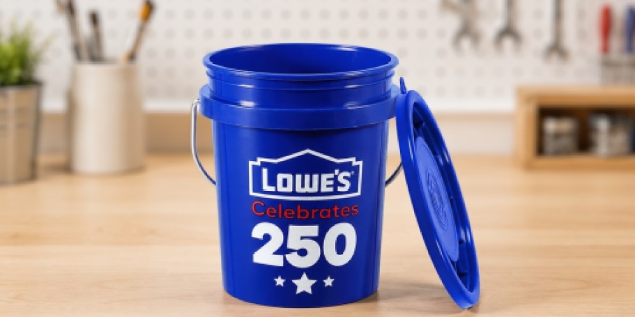 NEW Lowe’s Americana Mini Bucket Just $1.98 Shipped (Will Sell Out)