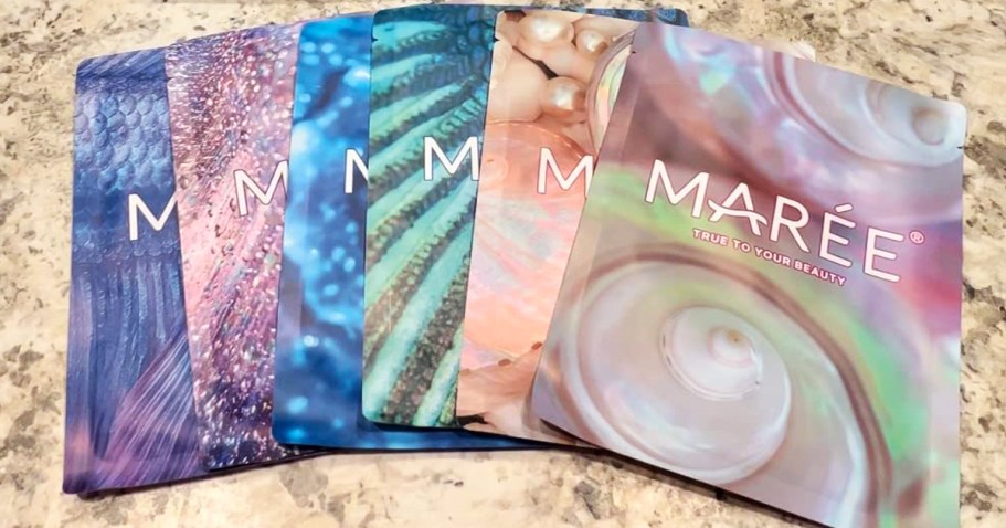 Maree Collagen Face Masks 6-Pack Only $7.98 Shipped on Amazon (Just $1.33 Each!)