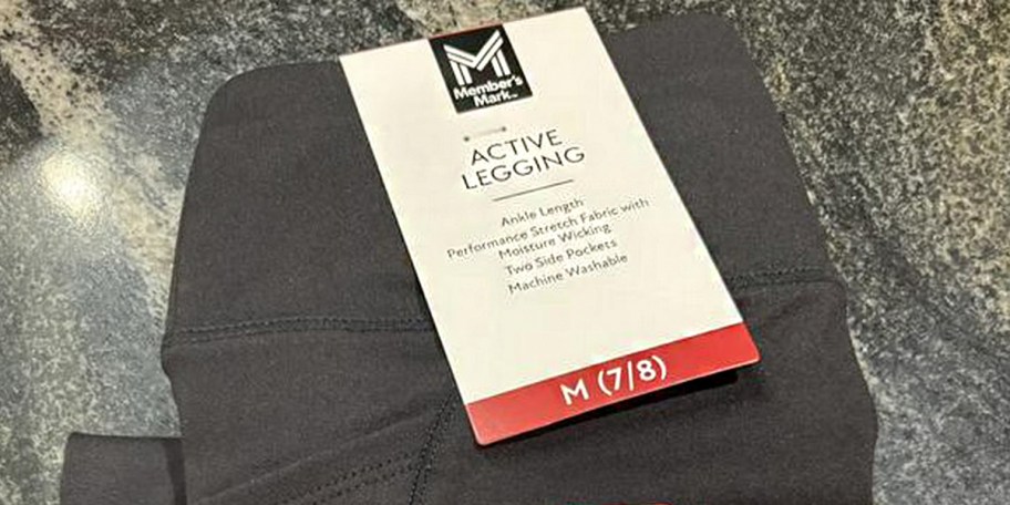 black members mark leggings 