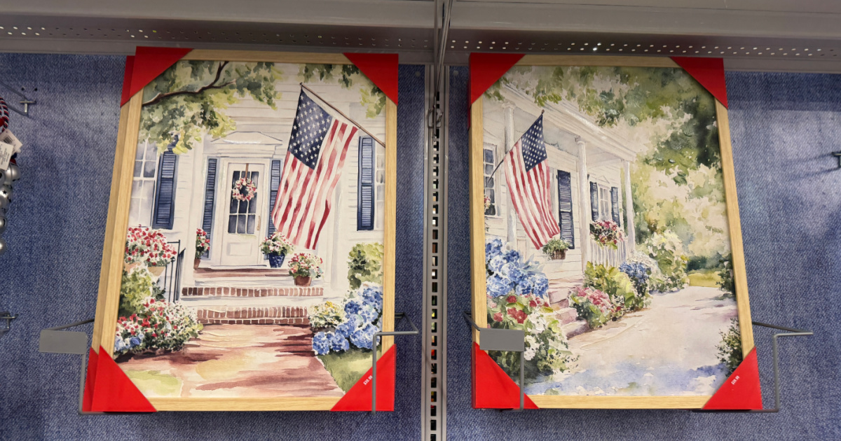 Michaels New Patriotic Decor Has Serious Pottery Barn Vibes!
