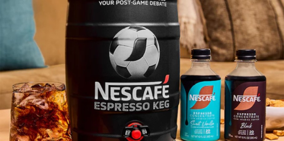 Nescafé is Dropping a $10 Limited-Edition Espresso Keg Bundle on 5/15