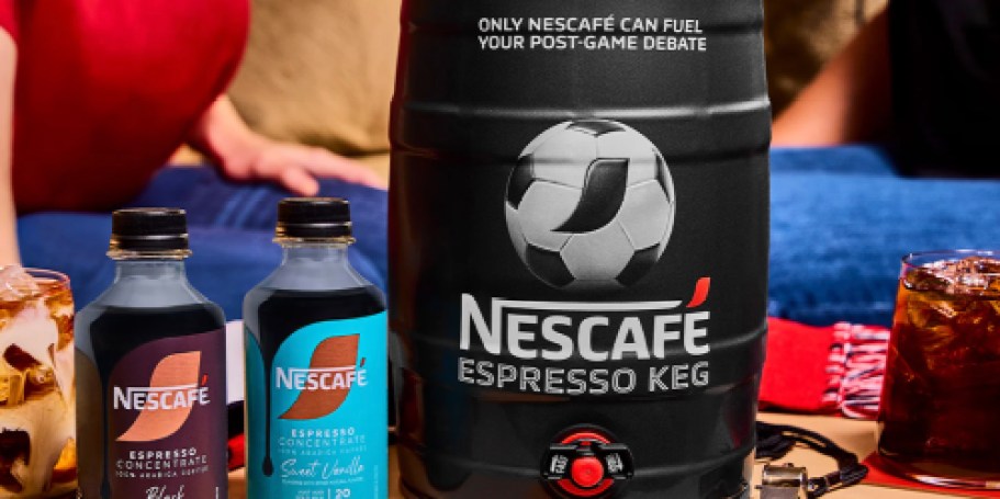 Nescafé is Dropping a $10 Limited-Edition Espresso Keg Bundle Today (Sign Up to be Notified!)