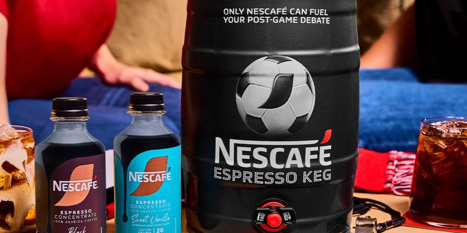 Nescafé is Dropping a $10 Limited-Edition Espresso Keg Bundle Today (Sign Up to be Notified!)